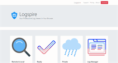 Desktop Screenshot of logspire.com